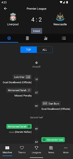 Jdwal – Soccer Simply ডাউনলোড করুন – লাইভ স্কোর ও ফুটবল আপডেট - Screenshot 5