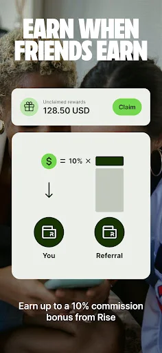 Rise: Digital Dollar Wallet ডাউনলোড করুন – ডলার সেভ ও খরচ করুন - Screenshot 7