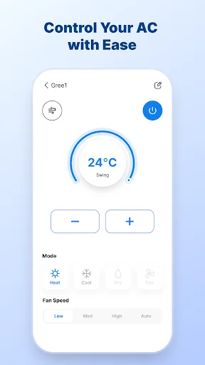 Smart AC Remote Control ডাউনলোড করুন – ইউনিভার্সাল এসি রিমোট ফ্রি - Screenshot 1