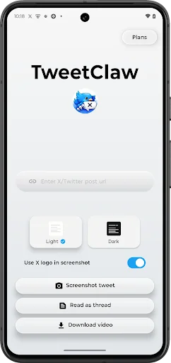 Tweet Saver ডাউনলোড করুন – টুইট, ভিডিও ও থ্রেড সেভার - Screenshot 1