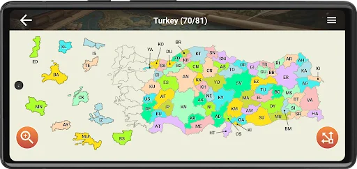 Asia Map Puzzle ডাউনলোড করুন – এশিয়ার দেশগুলোর মজার ম্যাপ পাজল - Screenshot 7