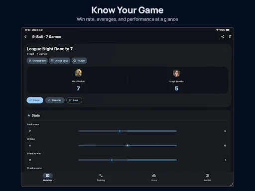 BilliardManager ডাউনলোড করুন – আপনার বিলিয়ার্ড দক্ষতা উন্নত করুন - Screenshot 10