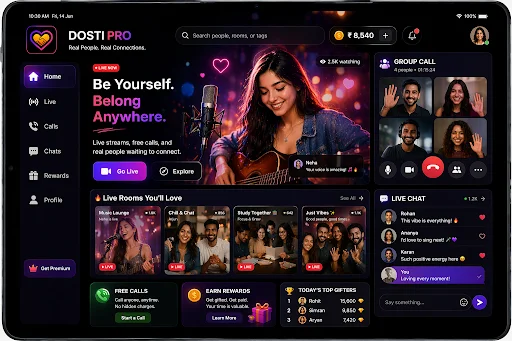 Dosti Pro ডাউনলোড করুন – নতুন বন্ধু ও ভিডিও চ্যাট এখন ১ টাকায় - Screenshot 8