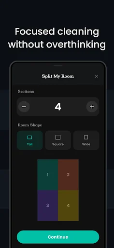 Panic Clean: ADHD Room Timer ডাউনলোড করুন – ঘর পরিষ্কারের সেরা অ্যাপ - Screenshot 3