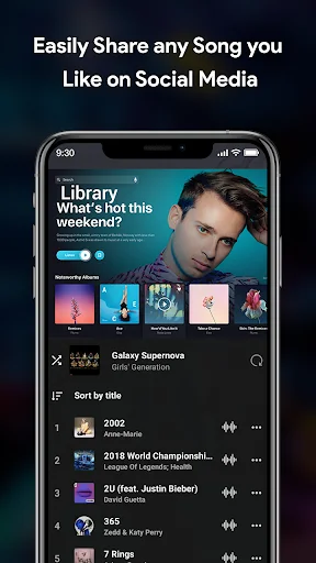 Music Player for Android ডাউনলোড করুন – সেরা মিউজিক প্লেয়ার - Screenshot 4