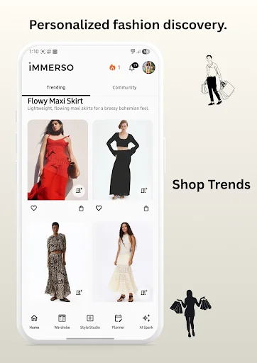 Immerso: AI Style Studio ডাউনলোড করুন – ফ্যাশন ডিজাইনের নতুন দিগন্ত - Screenshot 2