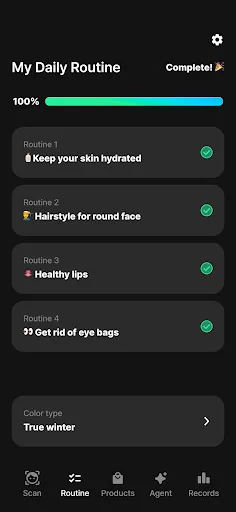 Looksmaxxing AI ডাউনলোড করুন – আপনার ফেস কার্ড ও গ্লো-আপ প্ল্যান - Screenshot 7