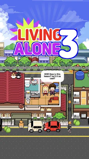 LivingAlone3 ডাউনলোড করুন – বড় শহরে একা থাকার সেরা সিমুলেশন গেম - Screenshot 1