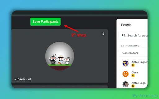 Meet Participants Attendance ডাউনলোড করুন – গুগল মিট ট্র্যাকার - Screenshot 2