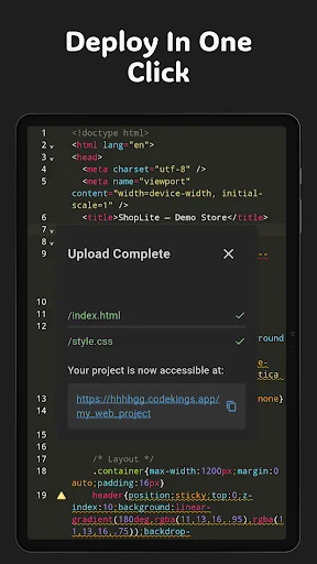 SrcNexus Code Editor ডাউনলোড করুন – সেরা অল-ইন-ওয়ান কোডিং টুল - Screenshot 7