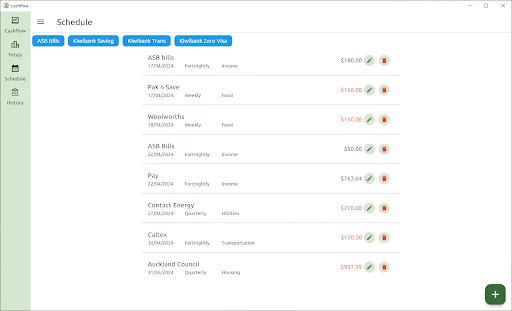 Cashflow অ্যাপ ডাউনলোড করুন – সেরা বাজেট ও মানি ট্র্যাকার - Screenshot 12