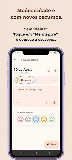 Diário de Anotações ডাউনলোড করুন – আপনার ব্যক্তিগত নোট অ্যাপ - Screenshot 3