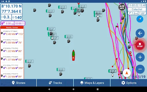Kadal Map – Marine Navigation ডাউনলোড করুন – সেরা মেরিটাইম ট্র্যাকিং - Screenshot 14