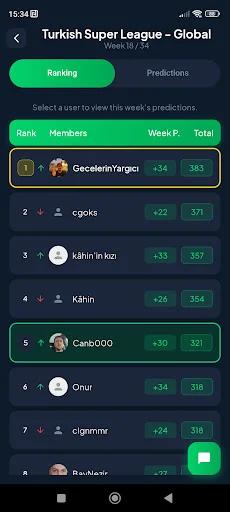 Skore Football Prediction ডাউনলোড করুন – বন্ধুদের সাথে স্কোর প্রেডিকশন - Screenshot 2