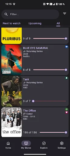 WatchList অ্যাপ ডাউনলোড করুন – সেরা টিভি শো ট্র্যাকার - Screenshot 6