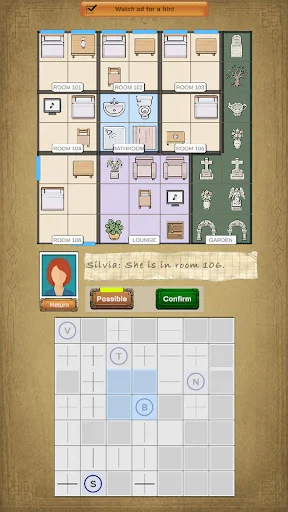 Crimoku: Logic Crime Puzzle ডাউনলোড করুন – রহস্য সমাধান করুন - Screenshot 5