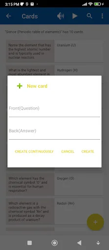 Flashcard since 2015 ডাউনলোড করুন – সেরা ফ্ল্যাশকার্ড লার্নিং অ্যাপ - Screenshot 3