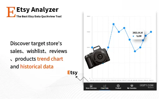 Etsy Analyzer ডাউনলোড করুন – সেরা Etsy স্টোর ও প্রোডাক্ট অ্যানালাইসিস টুল - Screenshot 5