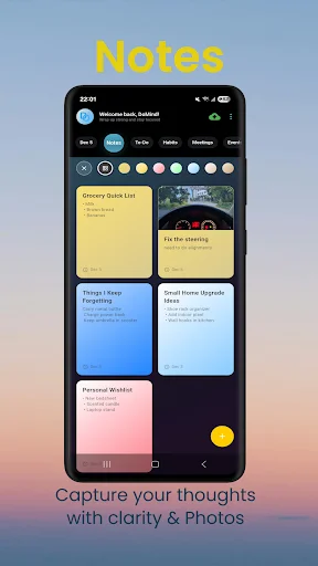 Domind: To Do List & Planner ডাউনলোড করুন – সেরা প্রোডাক্টিভিটি অ্যাপ - Screenshot 2
