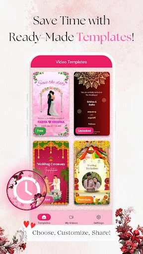Wedding Invitation Video Maker ডাউনলোড করুন – বিয়ের ভিডিও তৈরি করুন - Screenshot 2