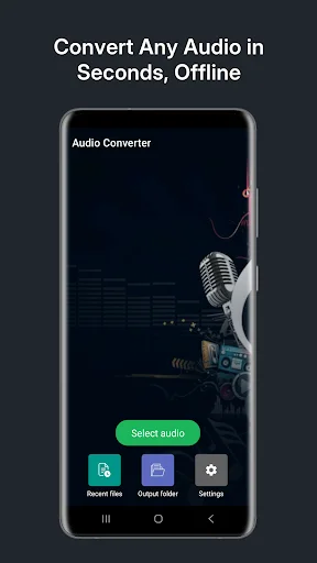 Audio Converter (MP3 AAC OPUS) ডাউনলোড করুন – সেরা অডিও কনভার্টার - Screenshot 1