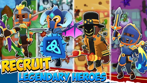 Idle Hero TD Tower Defense RPG ডাউনলোড করুন – সেরা স্ট্র্যাটেজি গেম - Screenshot 30