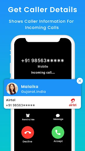 Caller Name & Location Tracker ডাউনলোড করুন – কলার আইডি ও লোকেশন - Screenshot 15