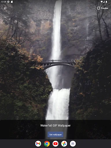 Waterfall GIF Wallpaper ডাউনলোড করুন – সেরা ৩ডি অ্যানিমেটেড ওয়ালপেপার - Screenshot 14