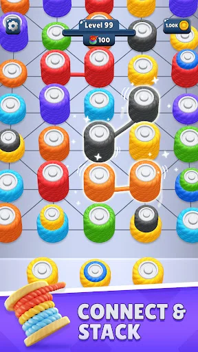 Loop Stack ডাউনলোড করুন – রঙিন পাজল গেমের সেরা অভিজ্ঞতা - Screenshot 3