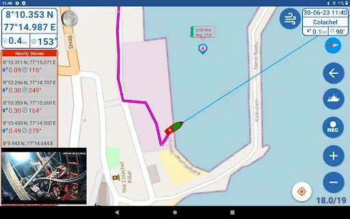 Kadal Map – Marine Navigation ডাউনলোড করুন – সেরা মেরিটাইম ট্র্যাকিং - Screenshot 7