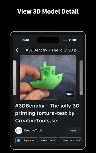 Thingiverse MakerWorld অ্যাপ ডাউনলোড করুন – সেরা 3D প্রিন্টিং সার্চ টুল - Screenshot 14