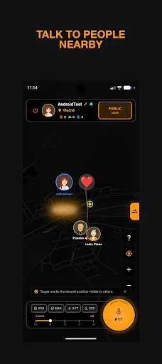 Ketska: Walkie Talkie PTT ডাউনলোড করুন – ইনস্ট্যান্ট ভয়েস চ্যাট - Screenshot 1