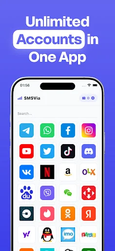 Virtual Phone Number -SMSVia ডাউনলোড করুন: অনলাইন নিরাপত্তার জন্য সেরা সমাধান - Screenshot 2