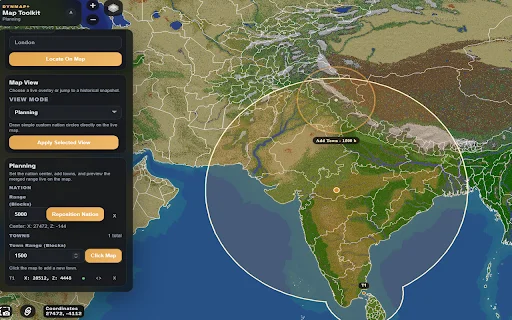 EarthMC Dynmap+ ডাউনলোড করুন – ম্যাপের অভিজ্ঞতা উন্নত করুন - Screenshot 3