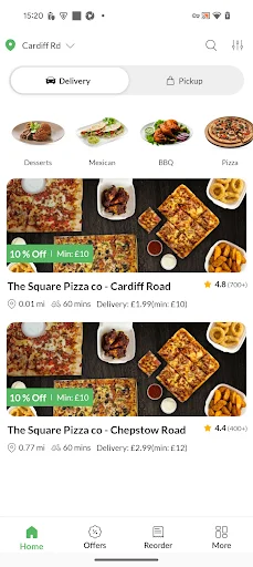 The Square Pizza অ্যাপ ডাউনলোড করুন – দ্রুত ও সহজে পিৎজা অর্ডার করুন - Screenshot 4