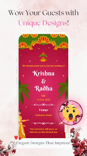 Wedding Invitation Video Maker ডাউনলোড করুন – বিয়ের ভিডিও তৈরি করুন - Screenshot 7