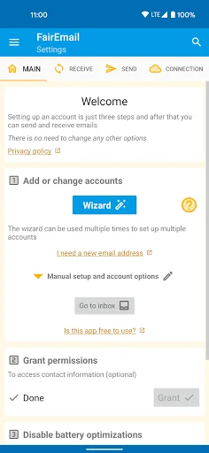 FairEmail ডাউনলোড করুন – নিরাপদ ও গোপনীয়তা বজায় রাখা ইমেইল অ্যাপ - Screenshot 9