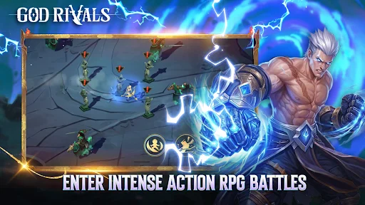 God Rivals: RPG Roguelike ডাউনলোড করুন – ডার্ক ফ্যান্টাসি অ্যাকশন গেম - Screenshot 1