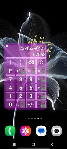 Calculator Widget ডাউনলোড করুন – দ্রুত এবং সহজ ক্যালকুলেটর - Screenshot 5