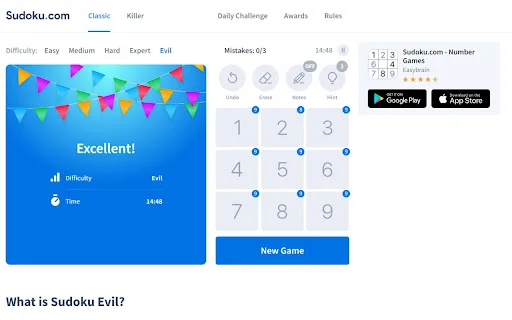 GoEN Sudoku Shortcuts ডাউনলোড করুন – দ্রুত খেলুন - Screenshot 1