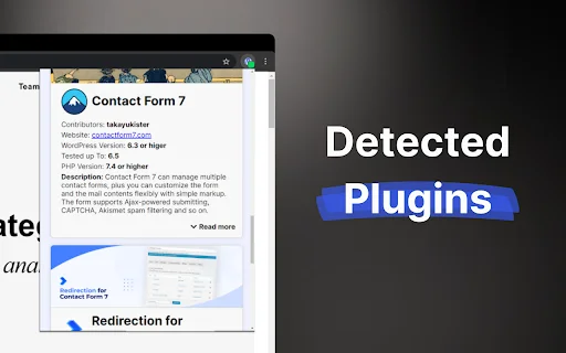 WordPress Theme and Plugin Detector ডাউনলোড করুন – সেরা টুল - Screenshot 2
