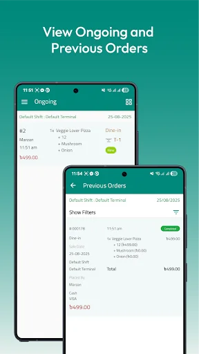 RestroGreen POS – ওয়েটার অ্যাপ ডাউনলোড করুন – সেরা রেস্টুরেন্ট ম্যানেজমেন্ট - Screenshot 7