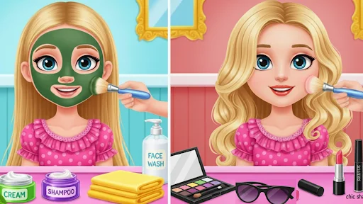 Cute Doll Dress Up Girls Game ডাউনলোড করুন – ফ্যাশন গেম - Screenshot 19
