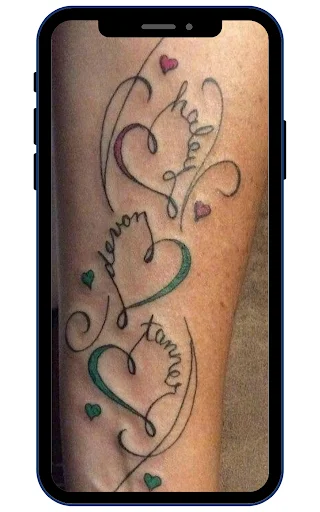 Name Tattoos Font Tattoos ডাউনলোড করুন – সেরা ফন্ট আইডিয়া - Screenshot 4