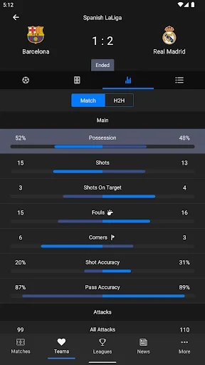 Jdwal – Soccer Simply ডাউনলোড করুন – লাইভ স্কোর ও ফুটবল আপডেট - Screenshot 12