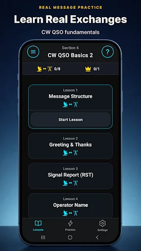 Morse Code Complete ডাউনলোড করুন – মরস কোড শেখার সেরা অ্যাপ - Screenshot 5