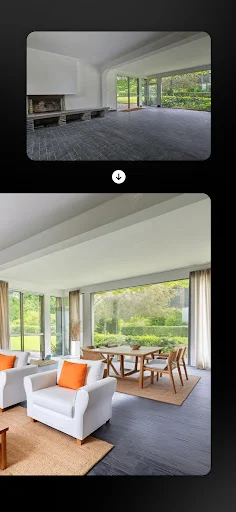Gepetto – Virtual Staging AI ডাউনলোড করুন – রিয়েল এস্টেট ইন্টেরিয়র এআই - Screenshot 2