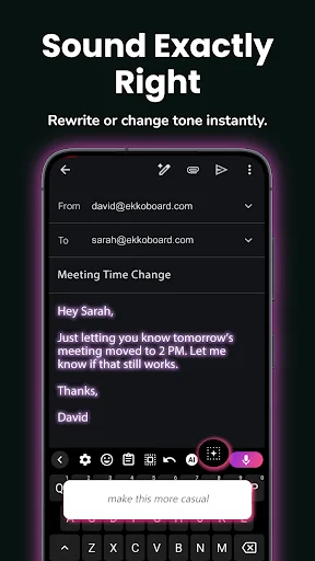 EkkoBoard AI Voice Keyboard ডাউনলোড করুন – দ্রুত ভয়েস টাইপিং - Screenshot 4