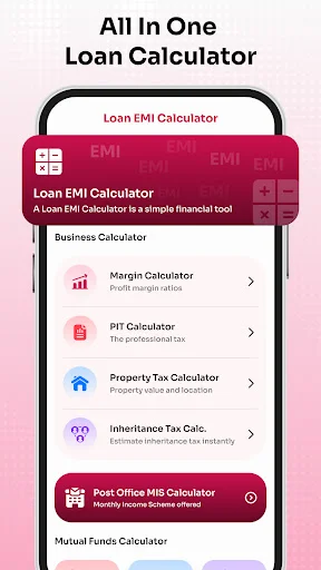 Loan ITY ডাউনলোড করুন – সহজ EMI, ইনস্যুরেন্স ও মিউচুয়াল ফান্ড ক্যালকুলেটর - Screenshot 1
