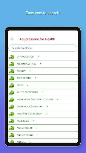 Acupressure অ্যাপ ডাউনলোড করুন – ৩০০টিরও বেশি রোগের প্রাকৃতিক চিকিৎসা - Screenshot 12